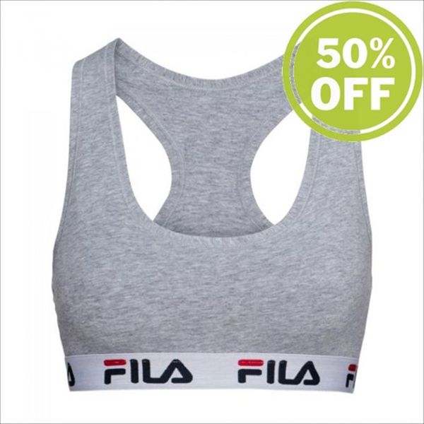 Fila 1 Pack Unlined Women's Bras - Grey,NZ 508-27586